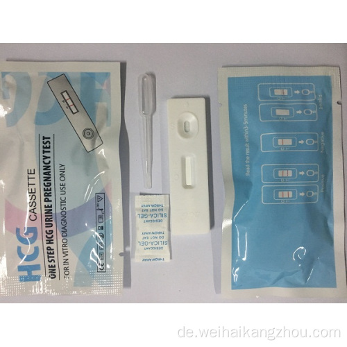 Schwangerschaft HCG Rapid Test Kit Kassette